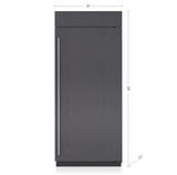 Sub-Zero 36" Classic Refrigerator - Panel Ready (CL3650ROR)