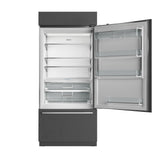 Sub-Zero 36" Classic Over-and-Under Refrigerator/Freezer with Internal Dispenser - Stainless (CL3650UIDSTR)