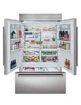 Sub-Zero 48" Classic French Door Refrigerator/Freezer with Internal Dispenser - Stainless (CL4850UFDIDSP)