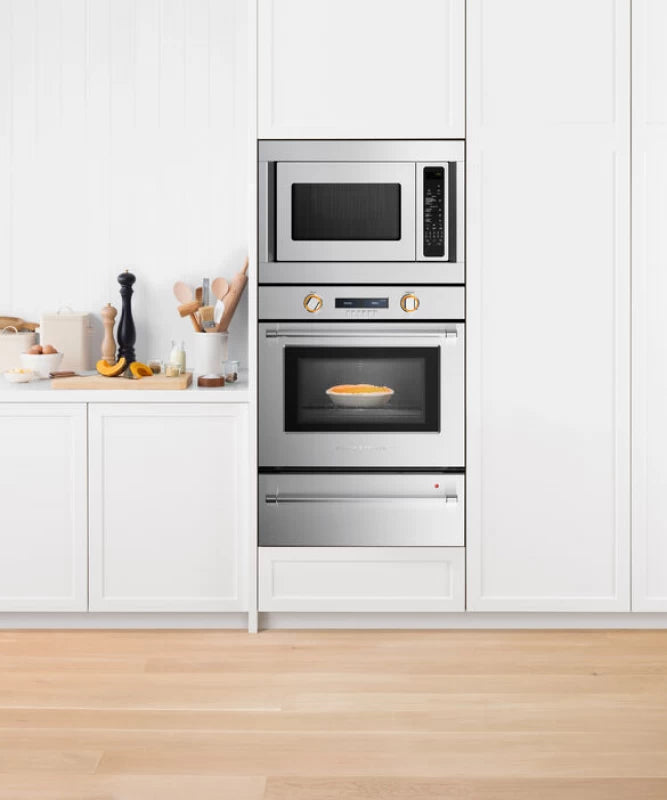 FISHER & PAYKEL 24" Series 5 Contemporary Compact Convection-Speed Oven -  (CMO24SS3Y)