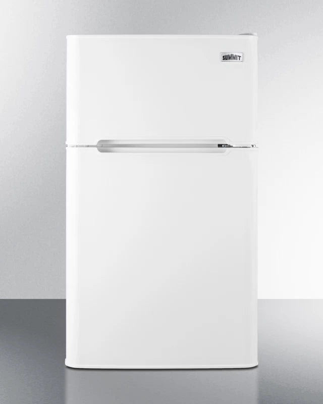 SUMMIT  19" Wide 2-Door Refrigerator-Freezer - White (CP34W)