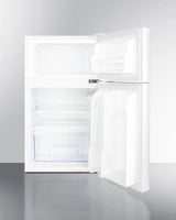 SUMMIT  19" Wide 2-Door Refrigerator-Freezer - White (CP34W)