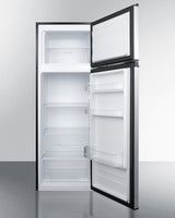 SUMMIT  22" Wide Refrigerator-Freezer - Stainless Steel (CP972SS)