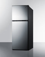 SUMMIT  22" Wide Refrigerator-Freezer - Stainless Steel (CP972SS)