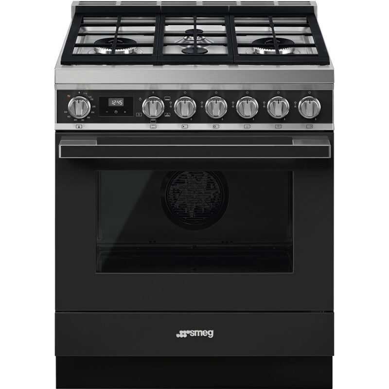 Smeg  Range Portofino - Anthracite (CPF30UGGAN)