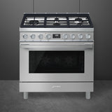 SMEG  Range Portofino - Stainless Steel (CPF36UGMX)