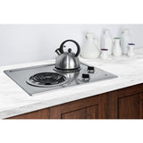 Accucold 21" Wide 230V 2-Burner Coil Cooktop - Stainless Steel (CR2B224S)