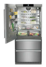 LIEBHERR  Refrigerator-Freezer Combination, Left Hinged - Stainless (CS2091G)