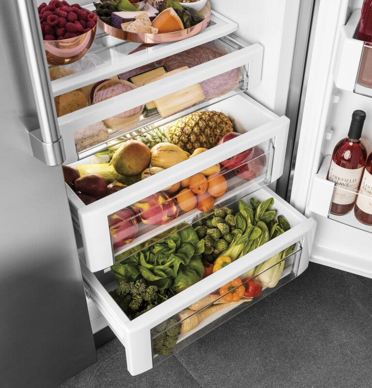 CAFE  48" Smart Built-in Side-by-side Refrigerator With Dispenser - Stainless Steel (CSB48YP2NS1)