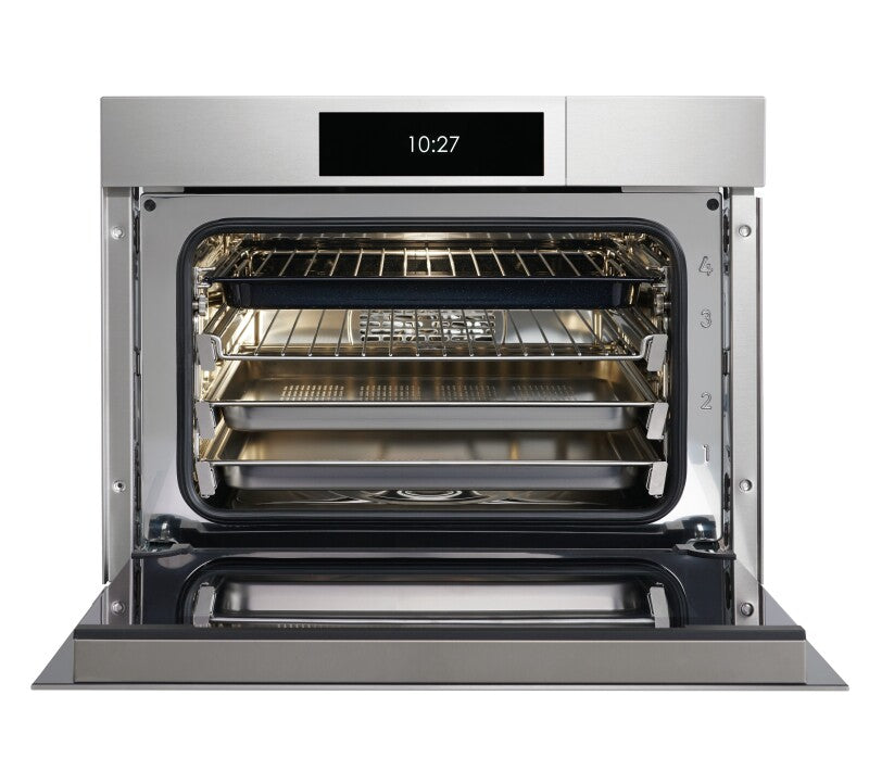 Wolf 24" M Series Contemporary Handleless Convection Steam Oven - Stainless (CSO2450CMS)