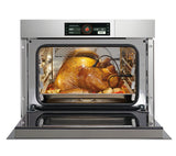 Wolf 24" M Series Contemporary Handleless Convection Steam Oven - Stainless (CSO2450CMS)