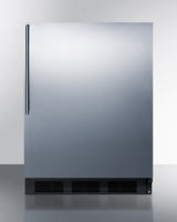 SUMMIT  24" Wide Refrigerator-Freezer - White (CT663BKSSHV)