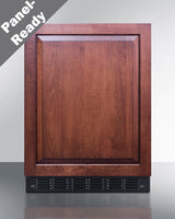 SUMMIT  24" Wide Refrigerator-Freezer, ADA Compliant (Panel Not Included) - Panel-Ready (CT66BK2SSIFADALHD)