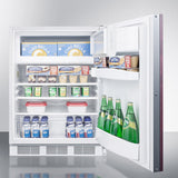 SUMMIT  24" Wide Built-In Refrigerator-Freezer, ADA Compliant (Panel Not Included) - Panel-Ready (CT66LWBIIFADA)