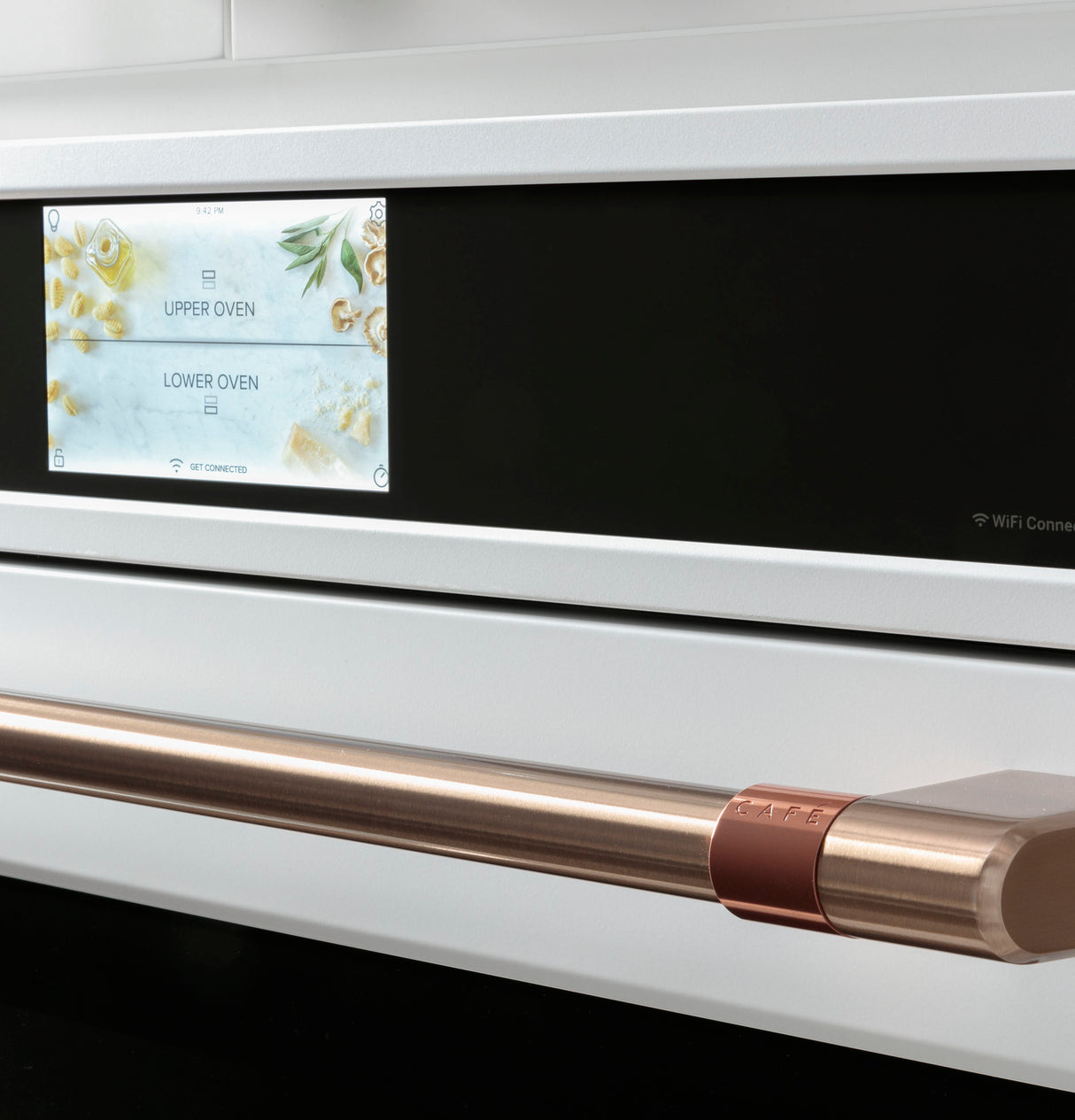 CAFE  Caf? Professional Series 30" Smart Built-in Convection Double Wall Oven - Matte White (CTD90DP4NW2)