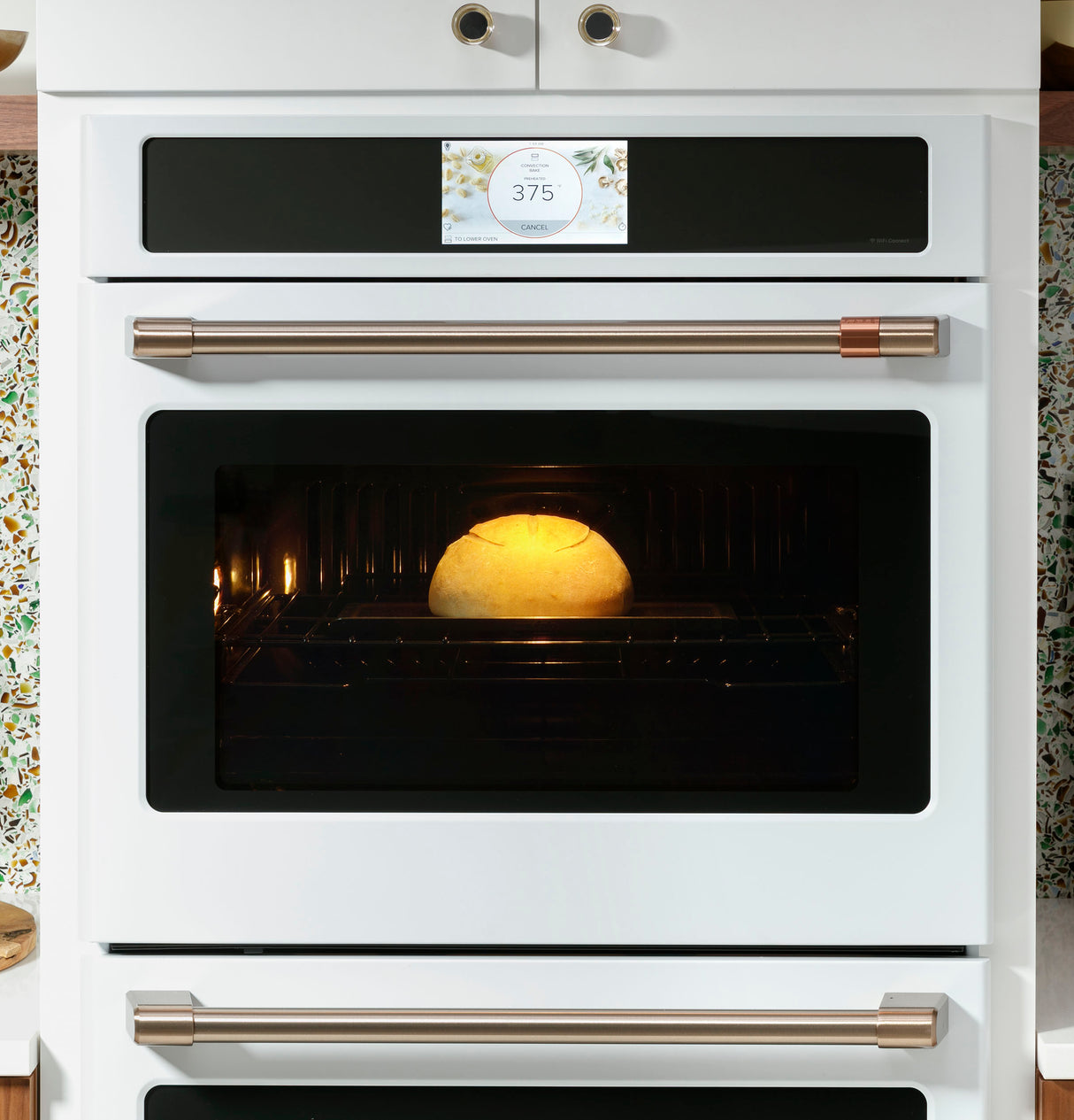 CAFE  Caf? Professional Series 30" Smart Built-in Convection Double Wall Oven - Matte White (CTD90DP4NW2)