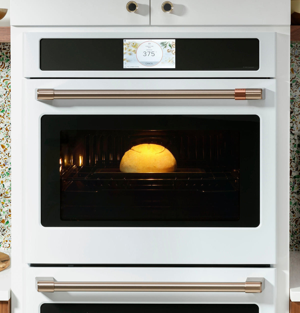CAFE  Caf? Professional Series 30" Smart Built-in Convection Double Wall Oven - Matte White (CTD90DP4NW2)