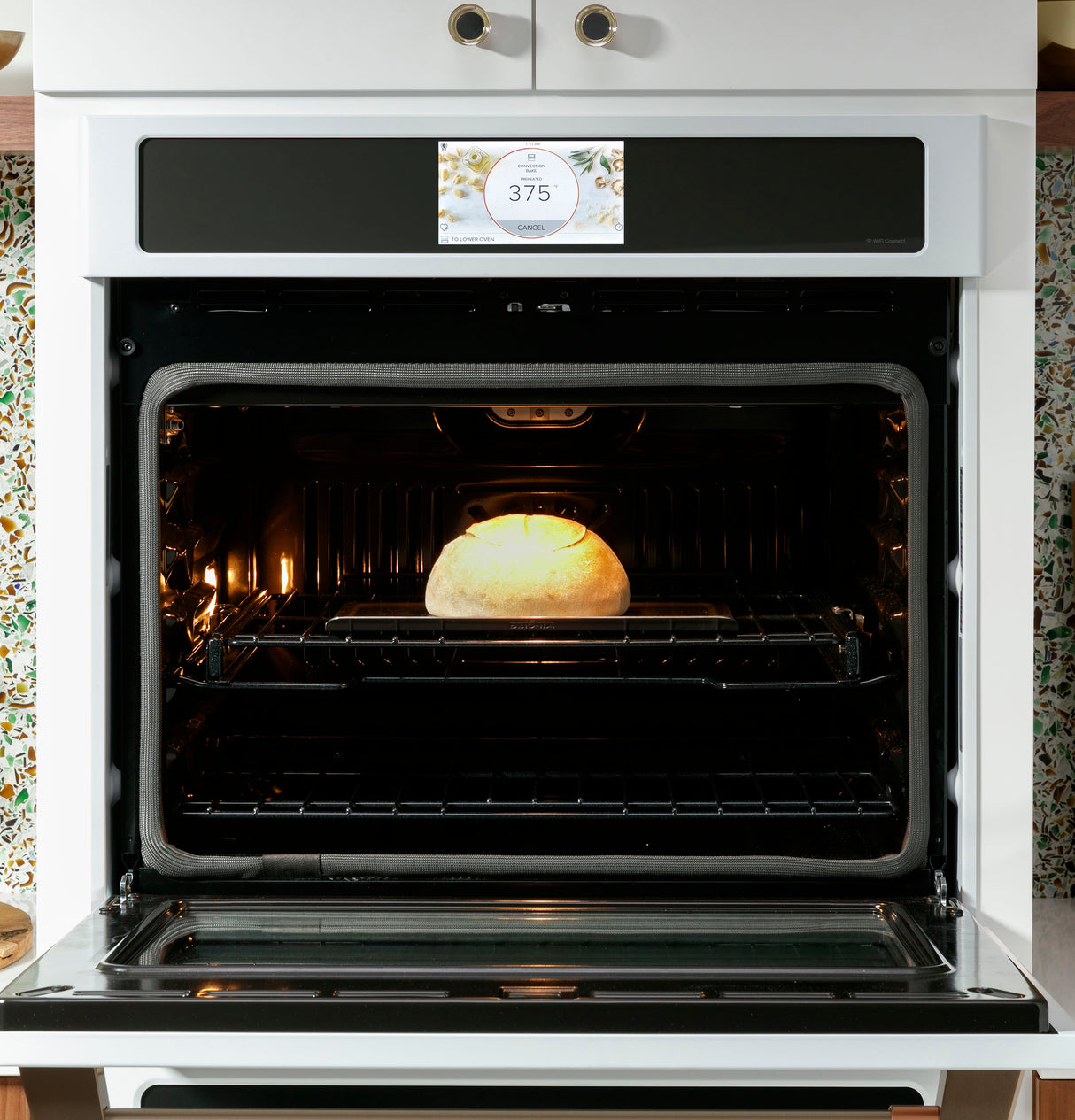 CAFE  Caf? Professional Series 30" Smart Built-in Convection Double Wall Oven - Matte White (CTD90DP4NW2)