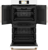 CAFE  Caf? Professional Series 30" Smart Built-in Convection French-door Double Wall Oven - Matte White (CTD90FP4NW2)