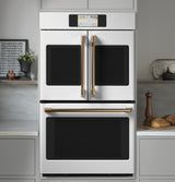 CAFE  Caf? Professional Series 30" Smart Built-in Convection French-door Double Wall Oven - Matte White (CTD90FP4NW2)