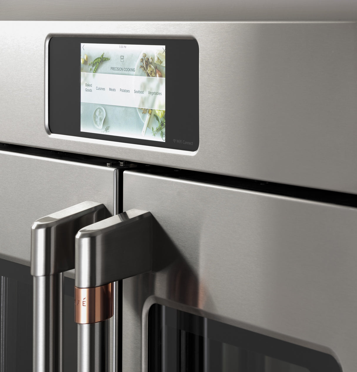 CAFE  Caf? Professional Series 30" Smart Built-in Convection French-door Double Wall Oven - Matte White (CTD90FP4NW2)