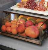 CAFE  Caf? 27.8 Cu. Ft. Smart 4-door French-door Refrigerator In Platinum Glass - Platinum Glass (CVE28DM5NS5)