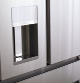 CAFE  Caf? 27.8 Cu. Ft. Smart 4-door French-door Refrigerator In Platinum Glass - Platinum Glass (CVE28DM5NS5)