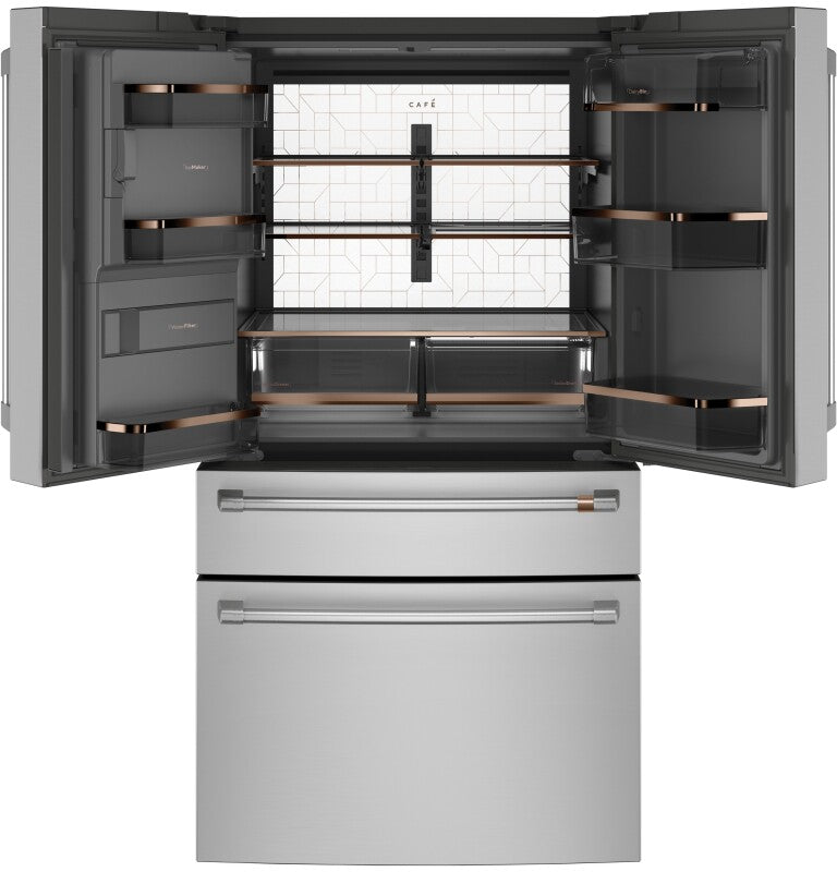 CAFE  Caf? 27.8 Cu. Ft. Smart 4-door French-door Refrigerator - Stainless Steel (CVE28DP2NS1)