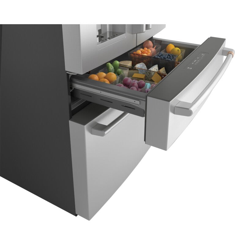 CAFE  Caf? 27.8 Cu. Ft. Smart 4-door French-door Refrigerator - Stainless Steel (CVE28DP2NS1)