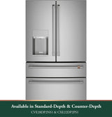 CAFE  Caf? 27.8 Cu. Ft. Smart 4-door French-door Refrigerator - Stainless Steel (CVE28DP2NS1)