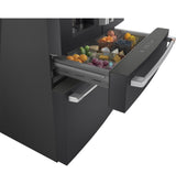 CAFE  Caf? 27.8 Cu. Ft. Smart 4-door French-door Refrigerator - Matte Black (CVE28DP3ND1)