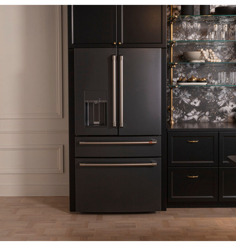 CAFE  Caf? 27.8 Cu. Ft. Smart 4-door French-door Refrigerator - Matte Black (CVE28DP3ND1)