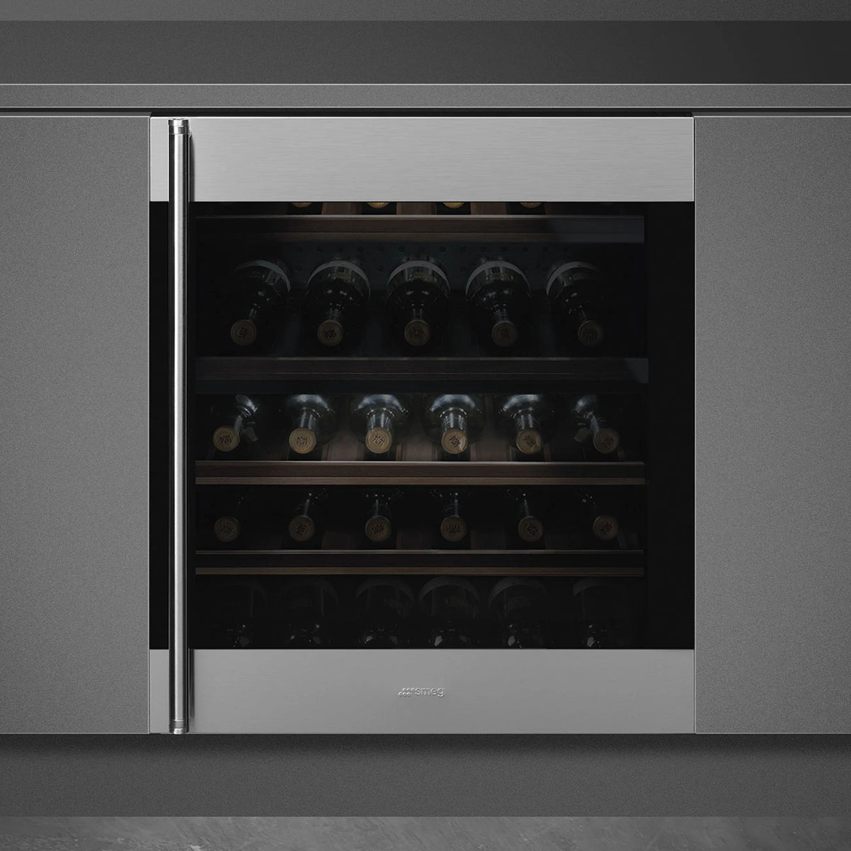 SMEG  Wine coolers Classic - Stainless Steel (CVIU338RX1)