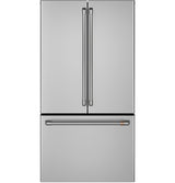 CAFE  Caf? 23.1 Cu. Ft. Smart Counter-depth French-door Refrigerator - Stainless Steel (CWE23SP2MS1)