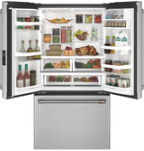 CAFE  Caf? 23.1 Cu. Ft. Smart Counter-depth French-door Refrigerator - Stainless Steel (CWE23SP2MS1)
