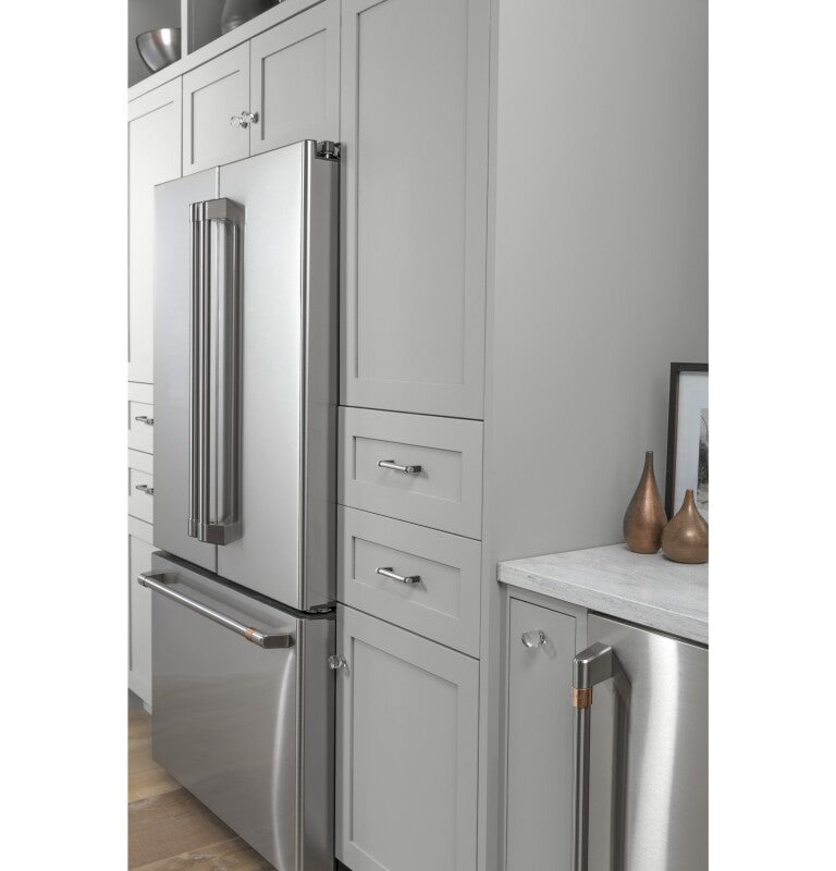 CAFE  Caf? 23.1 Cu. Ft. Smart Counter-depth French-door Refrigerator - Stainless Steel (CWE23SP2MS1)