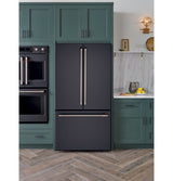CAFE  Energy Star® 23.1 Cu. Ft. Smart Counter-depth French-door Refrigerator - Matte Black (CWE23SP3MD1)