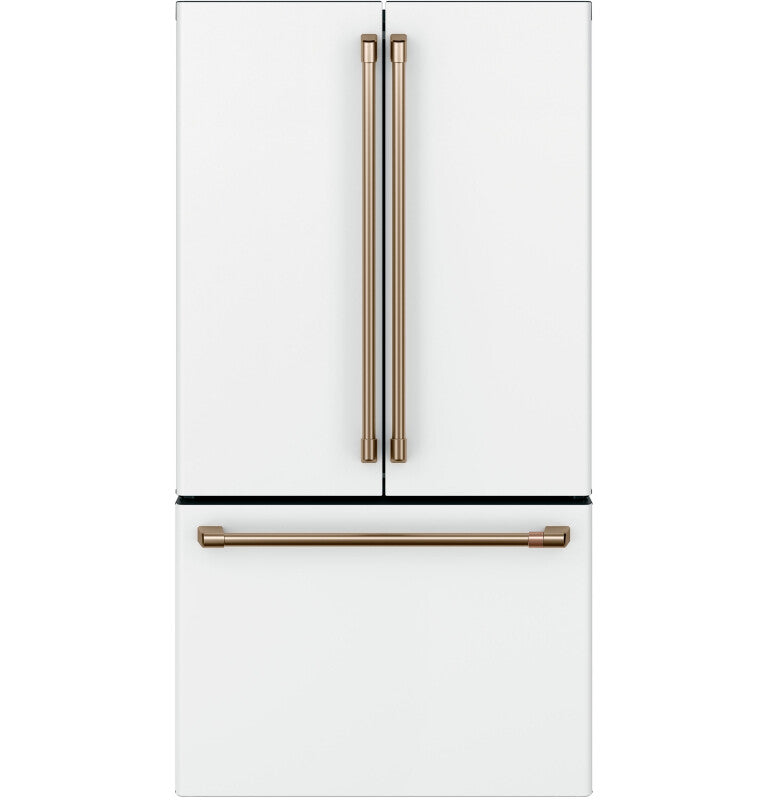 Cafe  Caf? 23.1 Cu. Ft. Smart Counter-depth French-door Refrigerator - Matte White (CWE23SP4MW2)