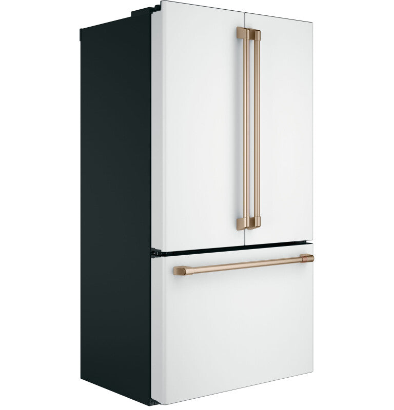 Cafe  Caf? 23.1 Cu. Ft. Smart Counter-depth French-door Refrigerator - Matte White (CWE23SP4MW2)