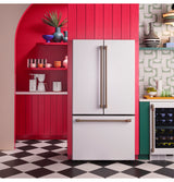 Cafe  Caf? 23.1 Cu. Ft. Smart Counter-depth French-door Refrigerator - Matte White (CWE23SP4MW2)