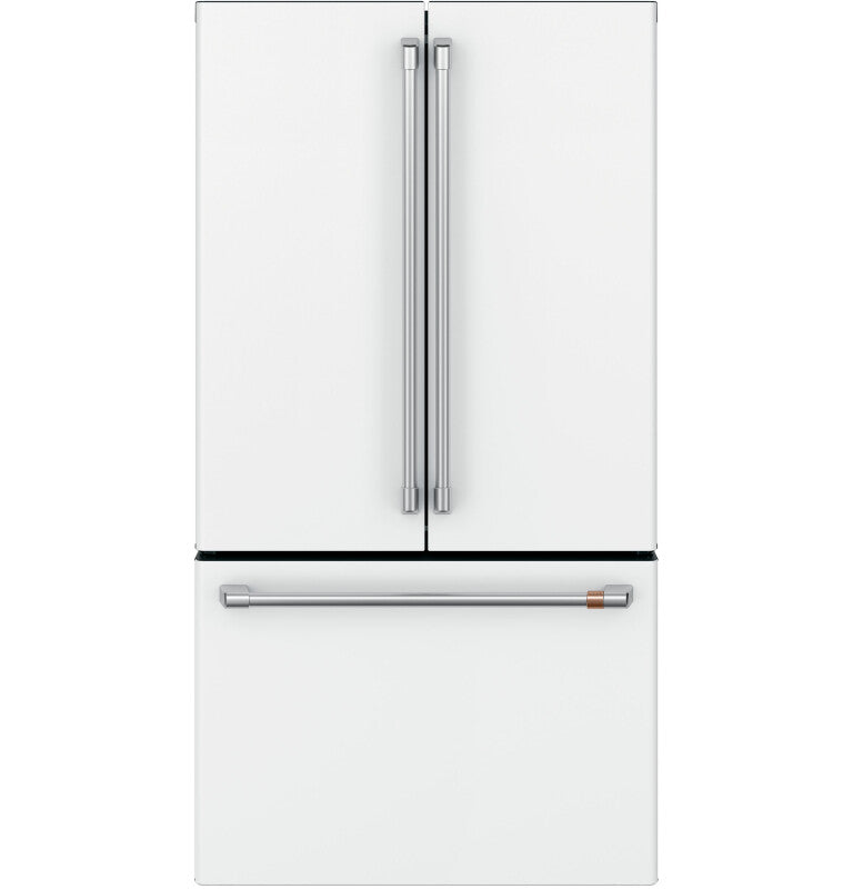 Cafe  Caf? 23.1 Cu. Ft. Smart Counter-depth French-door Refrigerator - Matte White (CWE23SP4MW2)