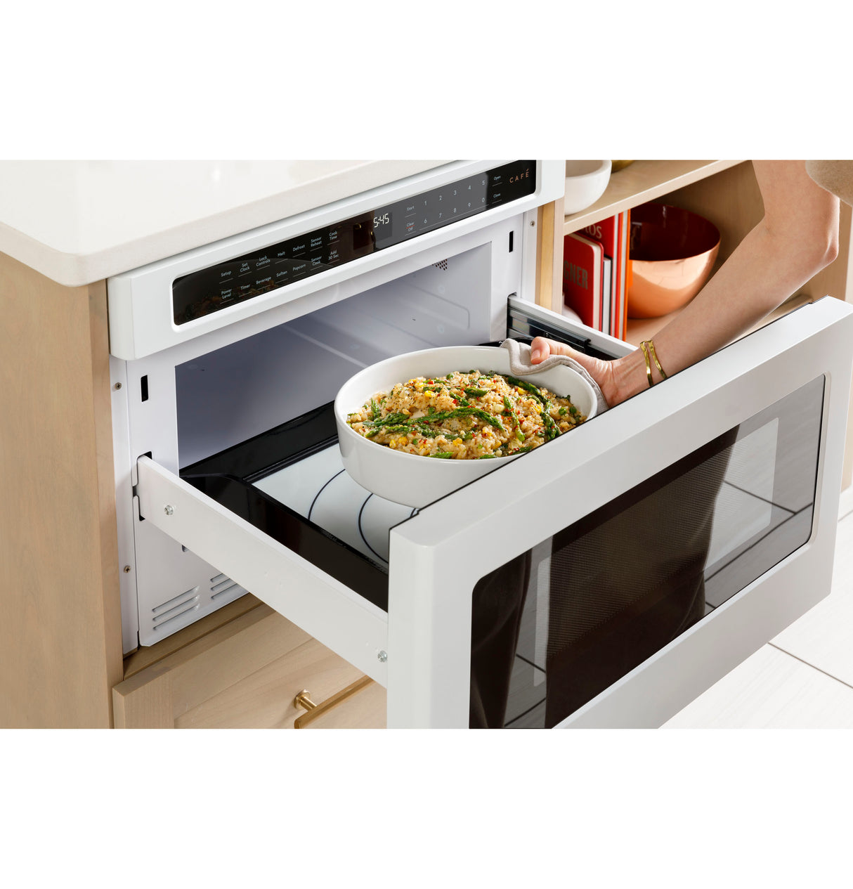 CAFE  Caf? Built-in Microwave Drawer Oven - Matte White (CWL112P4RW5)