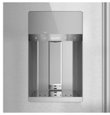 CAFE  Caf? 22.3 Cu. Ft. Smart Counter-depth 4-door French-door Refrigerator In Platinum Glass - Platinum Glass (CXE22DM5PS5)
