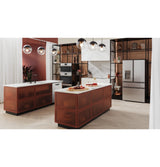 CAFE  Caf? 22.3 Cu. Ft. Smart Counter-depth 4-door French-door Refrigerator In Platinum Glass - Platinum Glass (CXE22DM5PS5)
