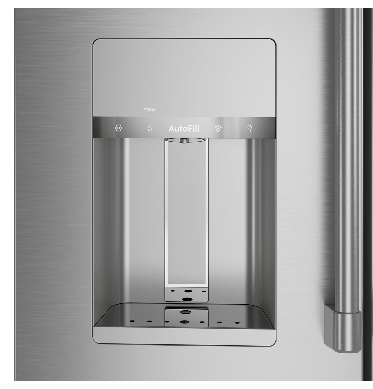 CAFE  Caf? 22.3 Cu. Ft. Smart Counter-depth 4-door French-door Refrigerator - Stainless Steel (CXE22DP2PS1)