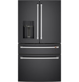 CAFE  Energy Star® 22.3 Cu. Ft. Smart Counter-depth 4-door French-door Refrigerator - Matte Black (CXE22DP3PD1)