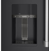 CAFE  Energy Star® 22.3 Cu. Ft. Smart Counter-depth 4-door French-door Refrigerator - Matte Black (CXE22DP3PD1)