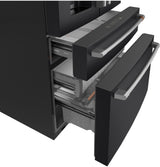 CAFE  Energy Star® 22.3 Cu. Ft. Smart Counter-depth 4-door French-door Refrigerator - Matte Black (CXE22DP3PD1)