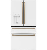 CAFE  Energy Star 22.3 Cu. Ft. Smart Counter-depth 4-door French-door Refrigerator - Matte White (CXE22DP4PW2)