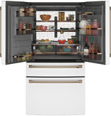 CAFE  Energy Star 22.3 Cu. Ft. Smart Counter-depth 4-door French-door Refrigerator - Matte White (CXE22DP4PW2)